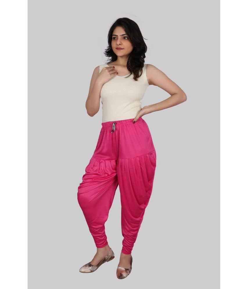 PURSA - Purple Satin Loose Women's Jodhpuri Pants ( Pack of 1 ) - Trousers | Buy online on ZillyBuy