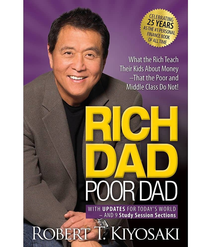 Rich Dad Poor Dad: 25th Anniversary (English Paperback) - Stationery | Buy online on ZillyBuy