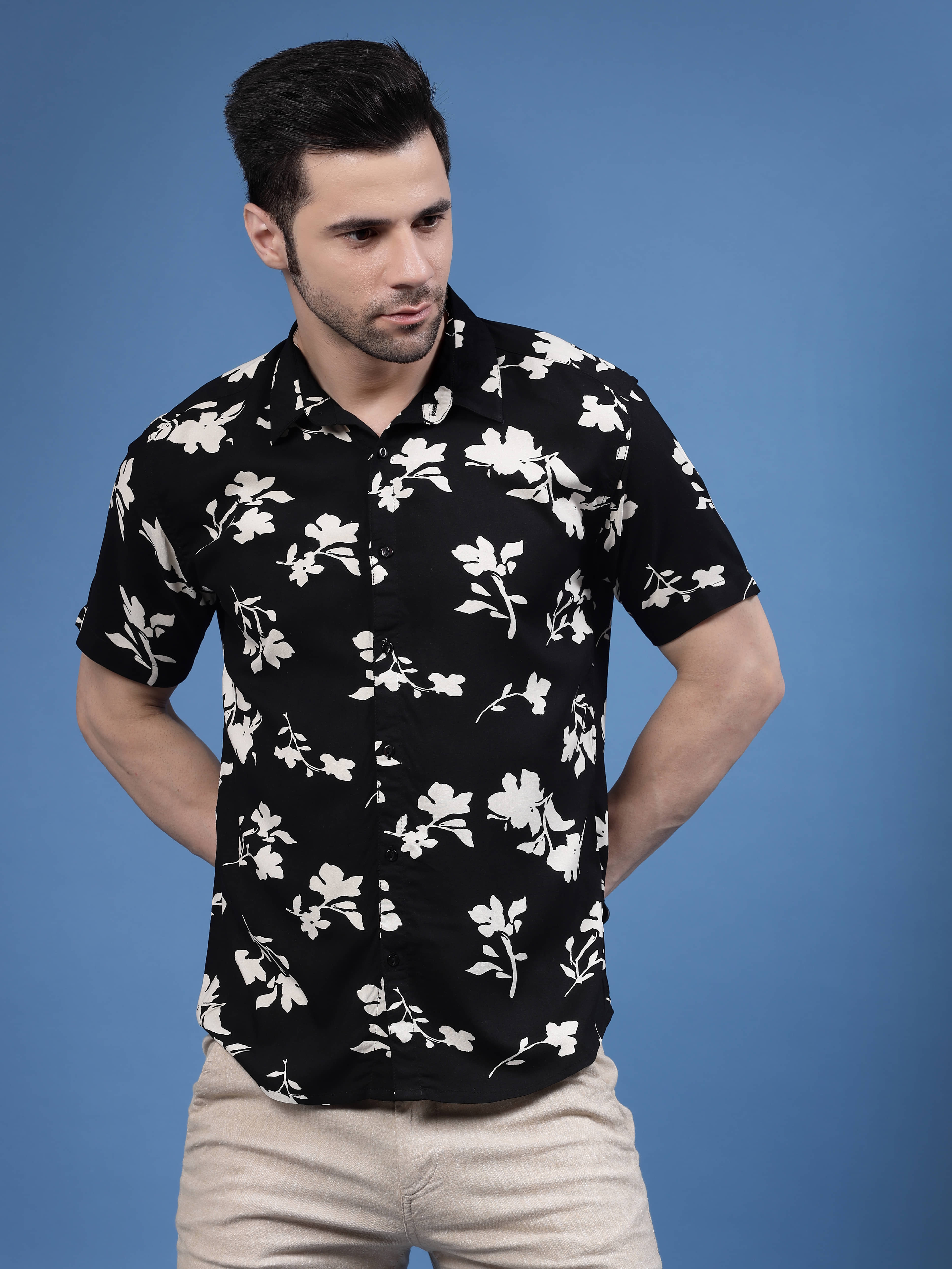 Rigo - Multi Rayon Slim Fit Men's Casual Shirt ( Pack of 1 )