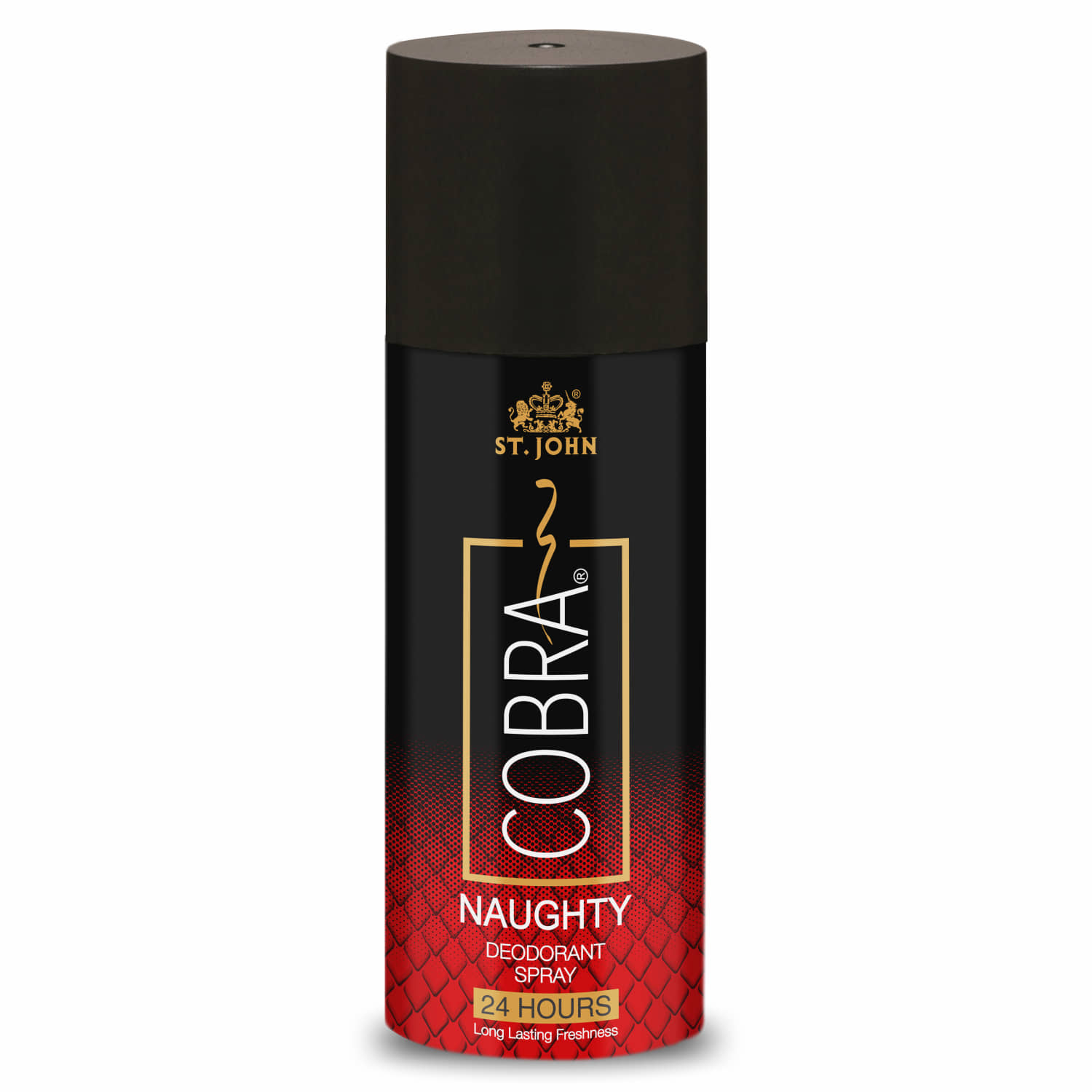 ST.JOHN Cobra Naughty Deodorant Spray for Men 150ml - Pack of 1