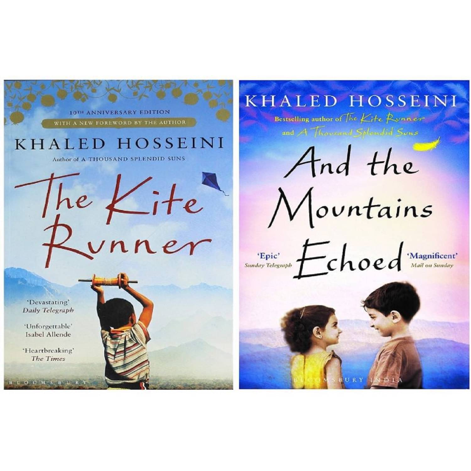     			The Kite Runner + And the Mountains Echoed Product Bundle by Khaled Hosseini (Combo of 2 Books)
