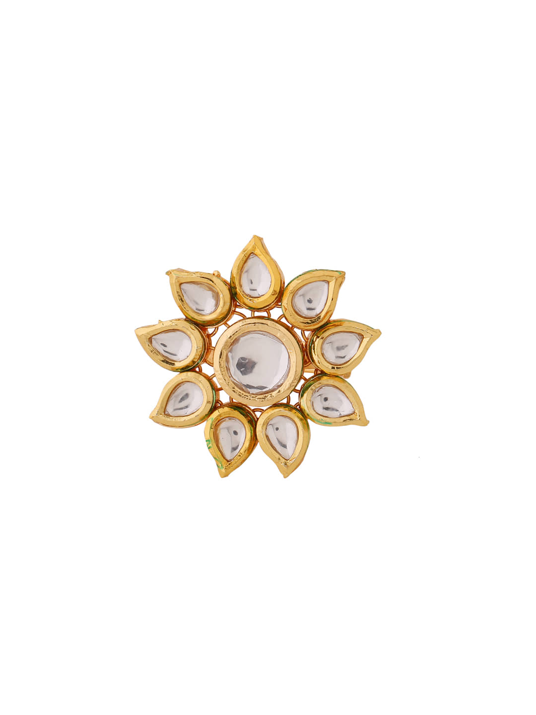 VIRAASI - Gold Rings ( Pack of 1 )