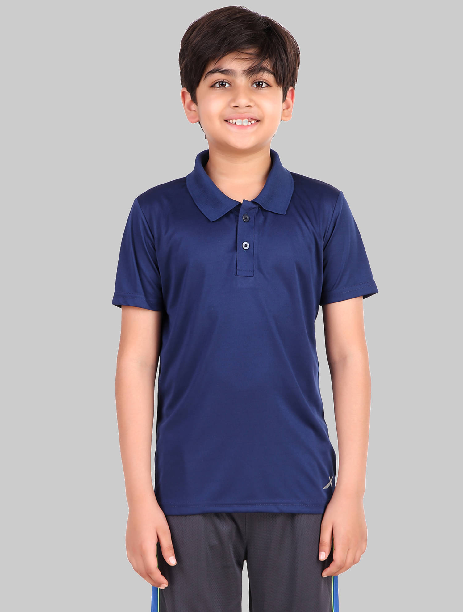     			Vector X Pack of 3 Boys Polyester T-Shirt ( Navy )
