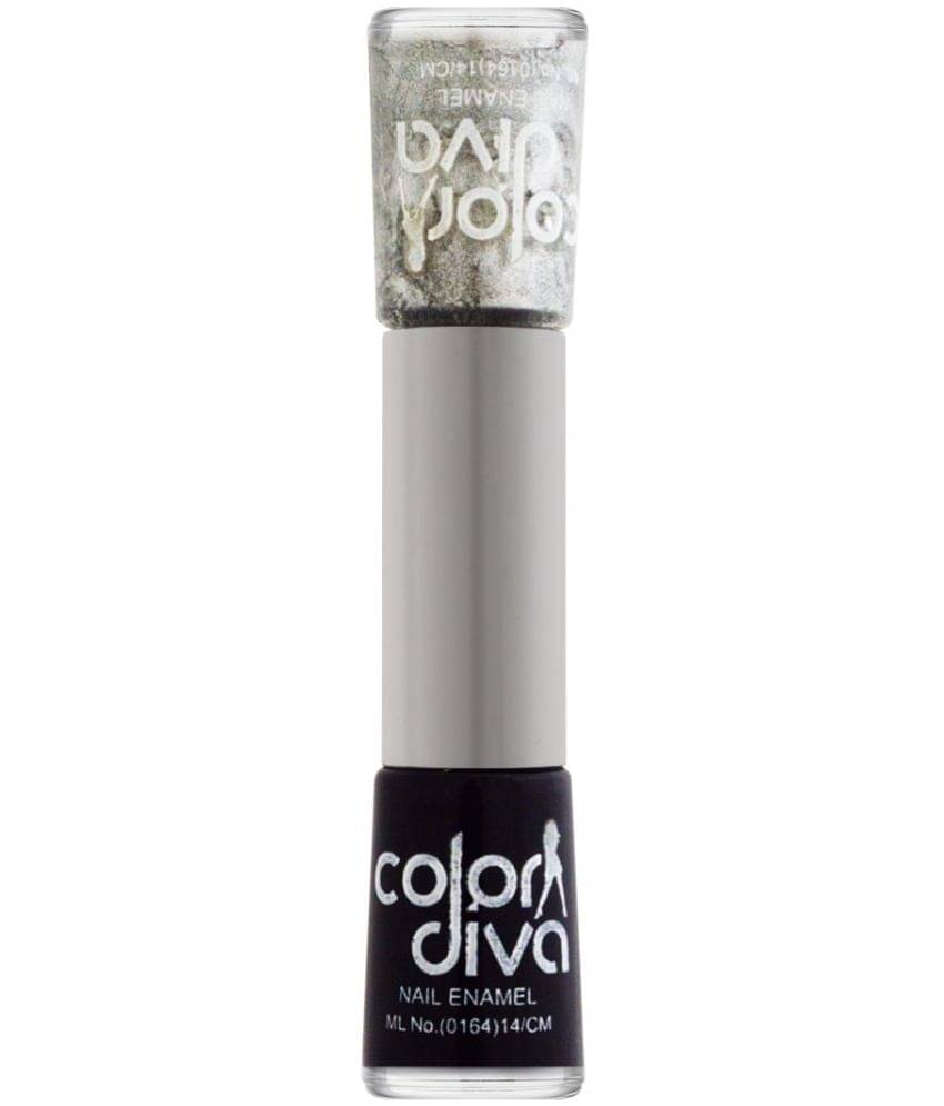     			Adbeni - Silver Glossy Nail Polish ( Pack of 1 )