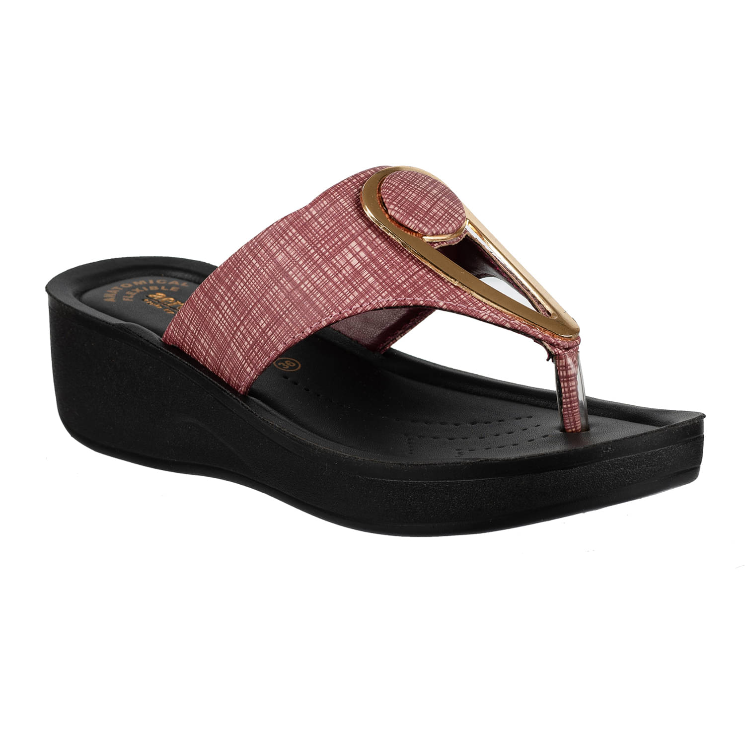 Aerowalk - Maroon Women's Slip On Heels Aerowalk - Maroon Women's Slip On Heels