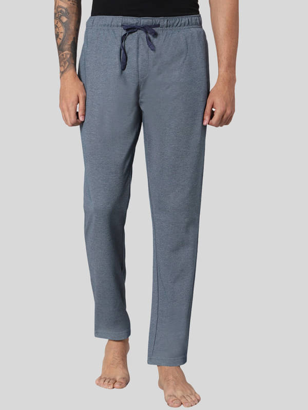     			Avoq - Light Blue Cotton Blend Men's Trackpants ( Pack of 1 )