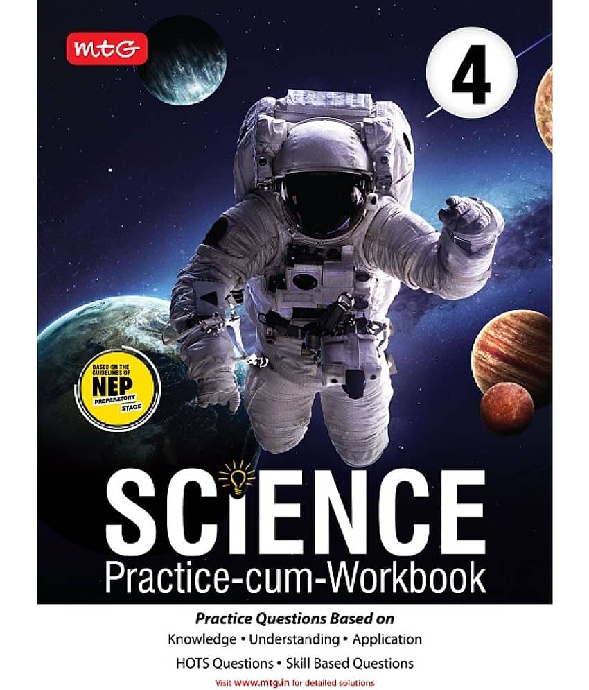 Class 4-Science Practice-cum-Workbook with NEP Guidelines - Stationery | Buy online on ZillyBuy