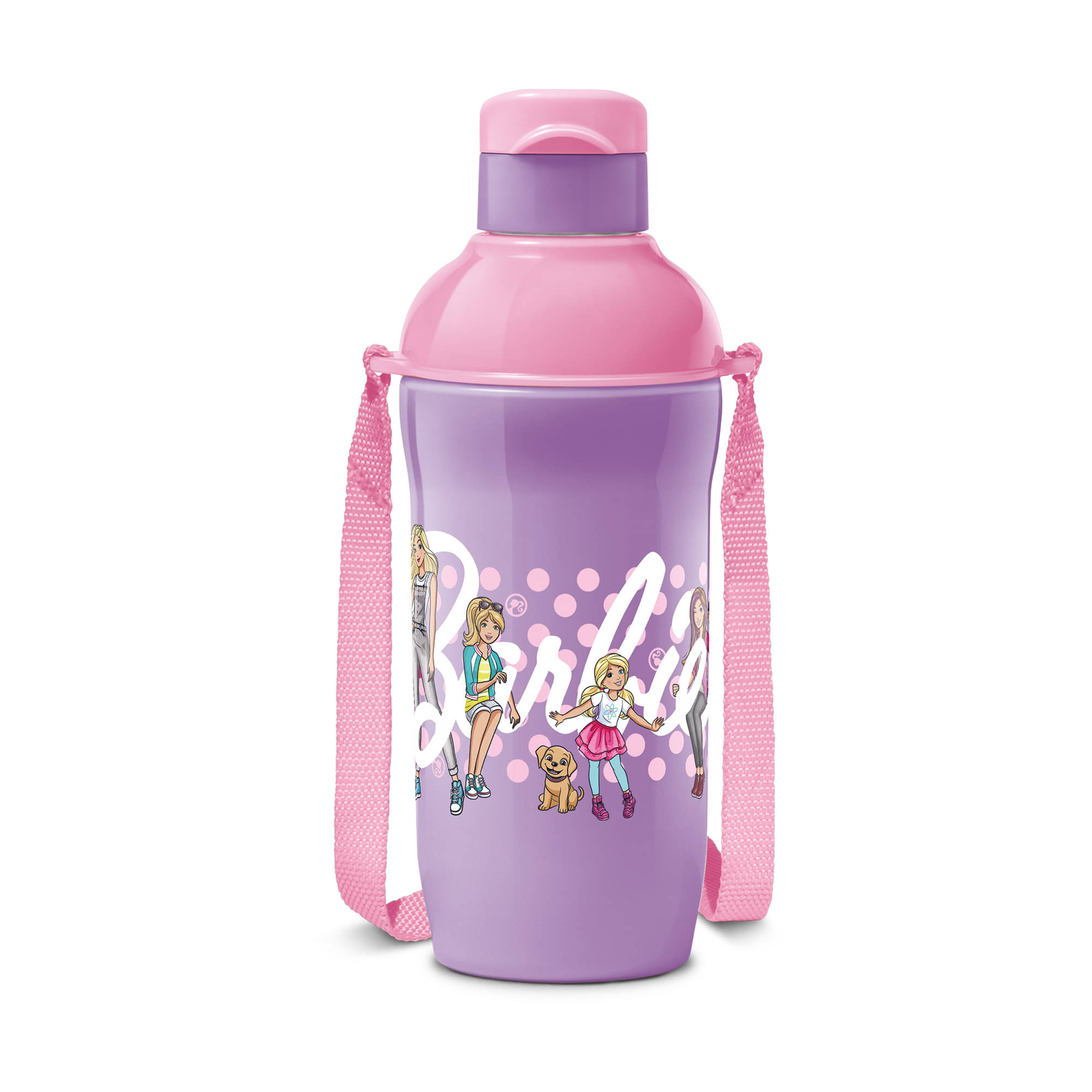     			Milton STEEL BARBIE 400 Purple Water Bottle 390 ml (Set of 1)