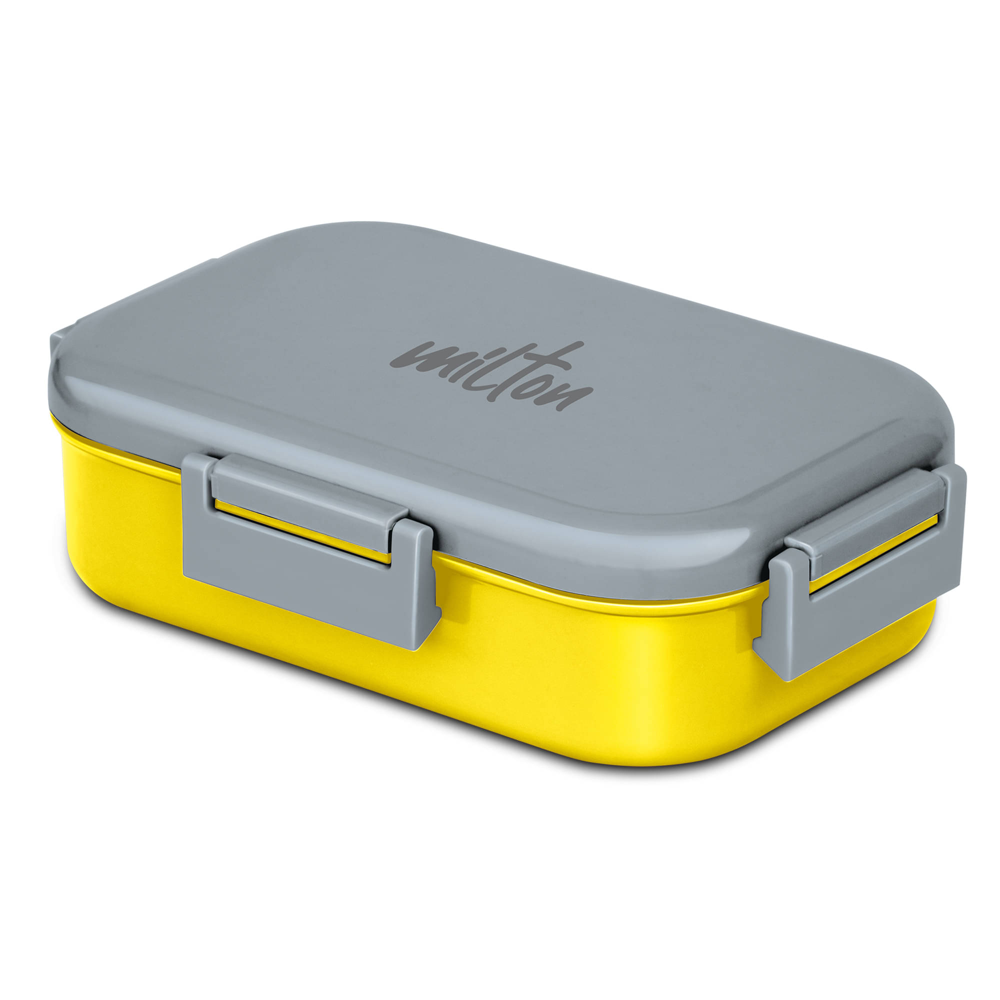    			MILTON Senior Flatmate Inner Stainless Steel Tiffin Box 700 ml Yellow
