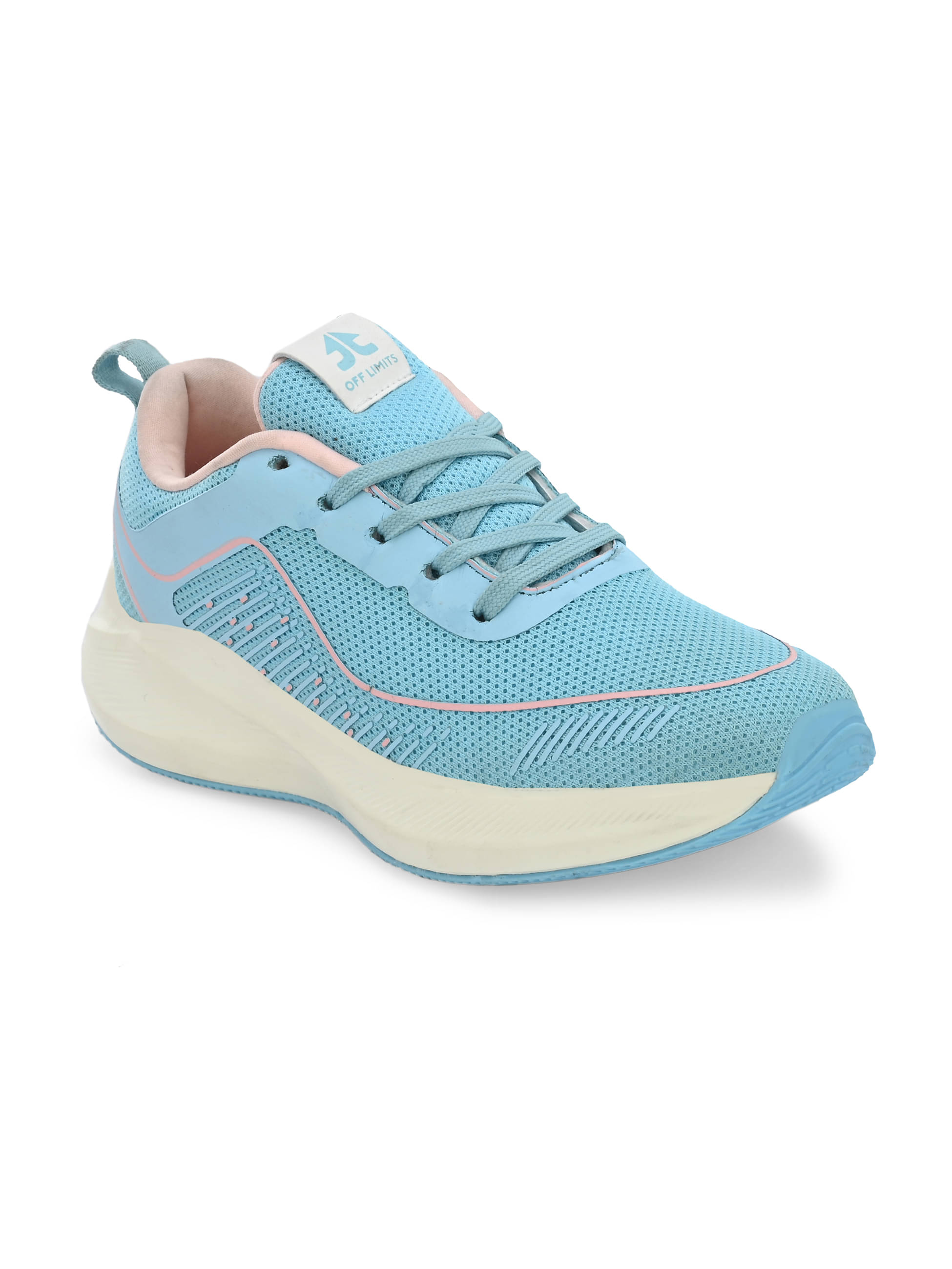     			OFF LIMITS - Light Blue Women's Running Shoes