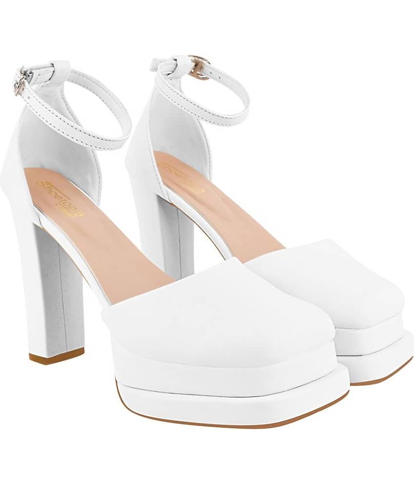 Shoetopia Pink Women's Sandal Heels - Heels | Buy online on ZillyBuy