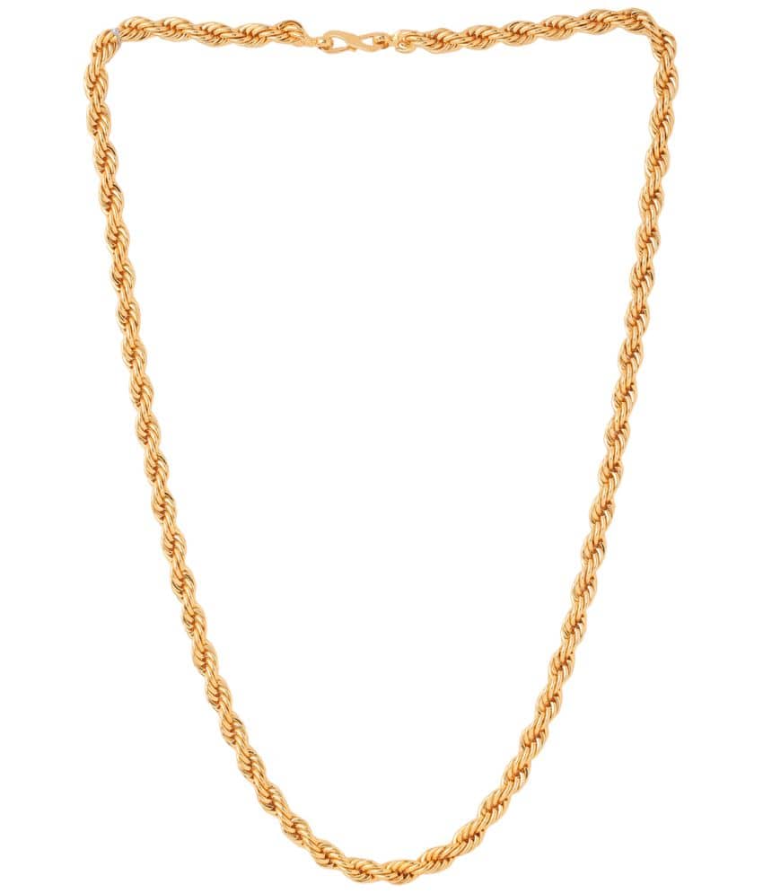 VIRAASI - Gold Plated Brass Chain ( Pack of 1 )