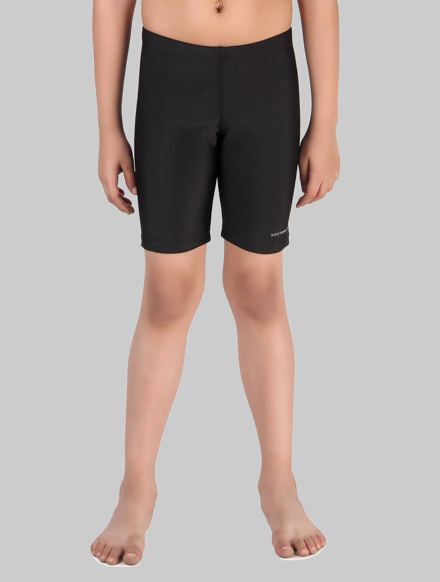     			Vector X Pack of 1 Polyester Shorts For Boys ( Black )