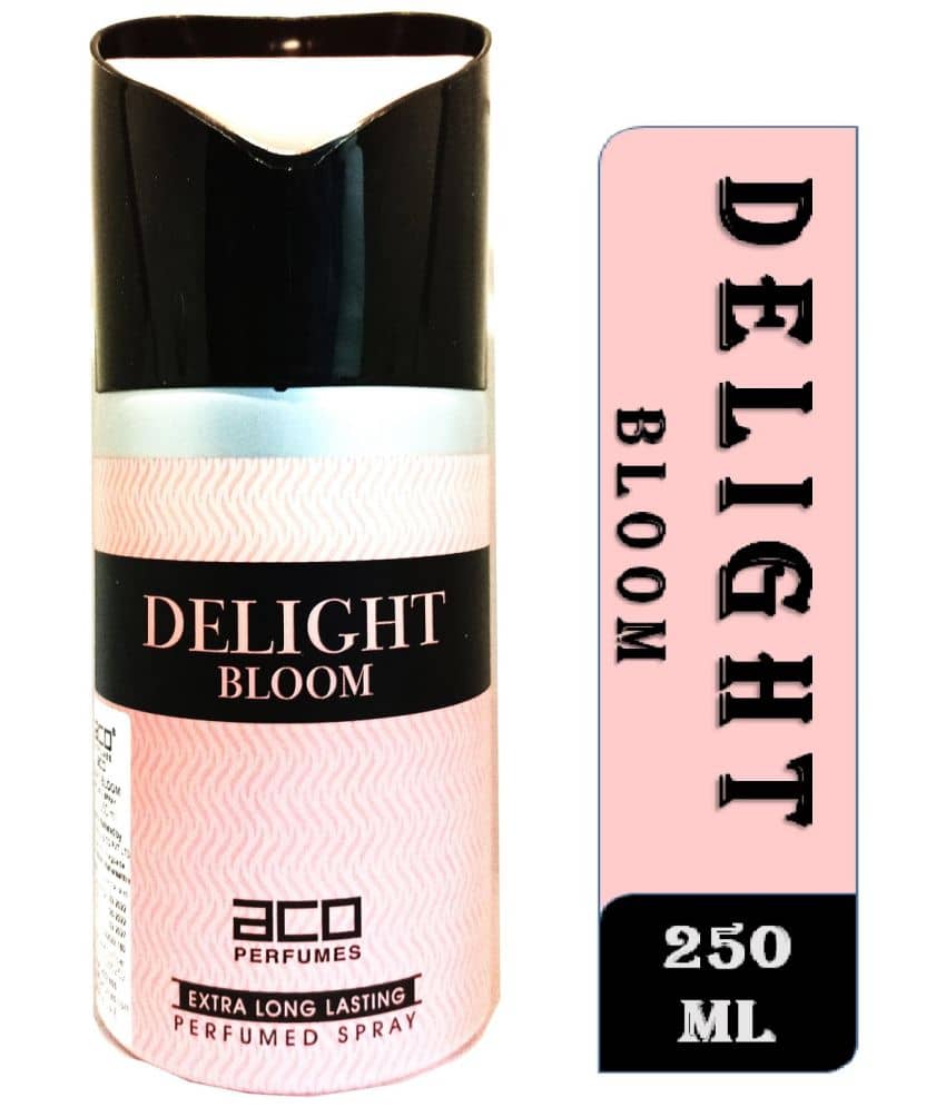 aco perfumes - DELIGHT BLOOM Women Perfumed Body Spray, Perfume Body Spray for Women 250 ml ( Pack of 1 )