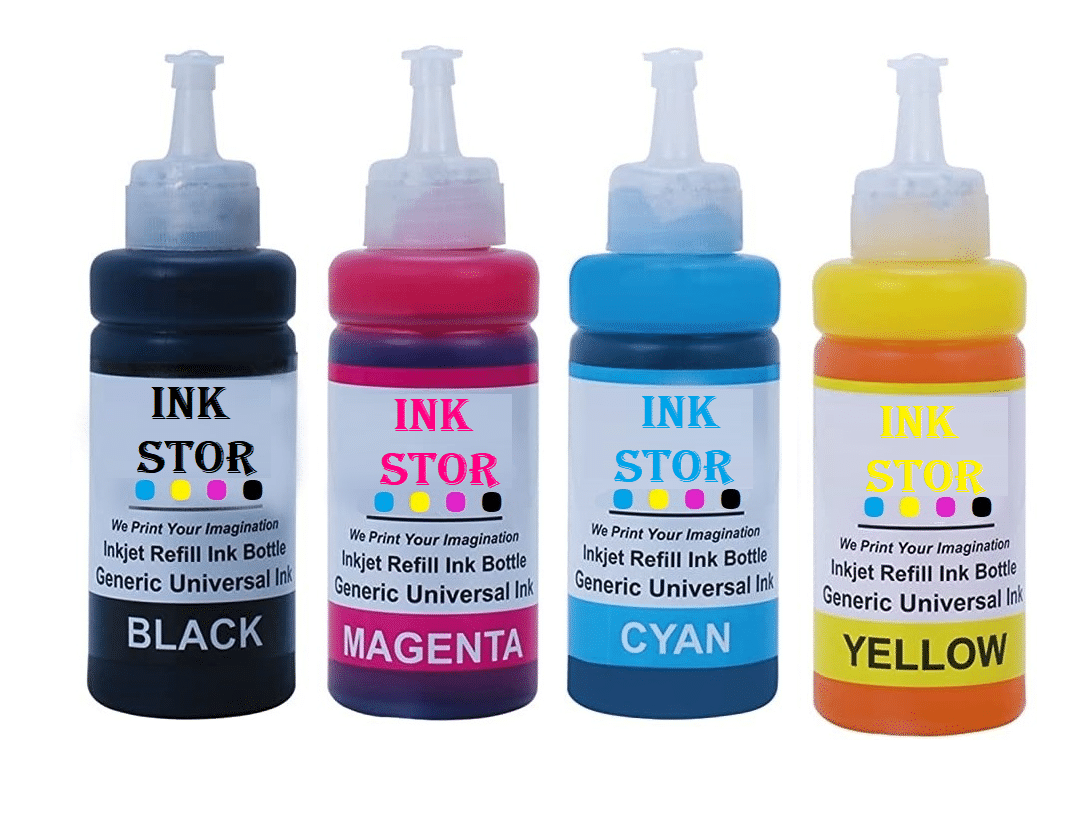 inkstore Multicolor Four bottles Refill Kit for Refill Ink For H_P Printers H_P Desk jet 1210 1211 1212 1213 2330 2331 2332 2333 2720 inkstore Multicolor Four bottles Refill Kit for Refill Ink For H_P Printers H_P Desk jet 1210 1211 1212 1213 2330 2331 2332 2333 2720