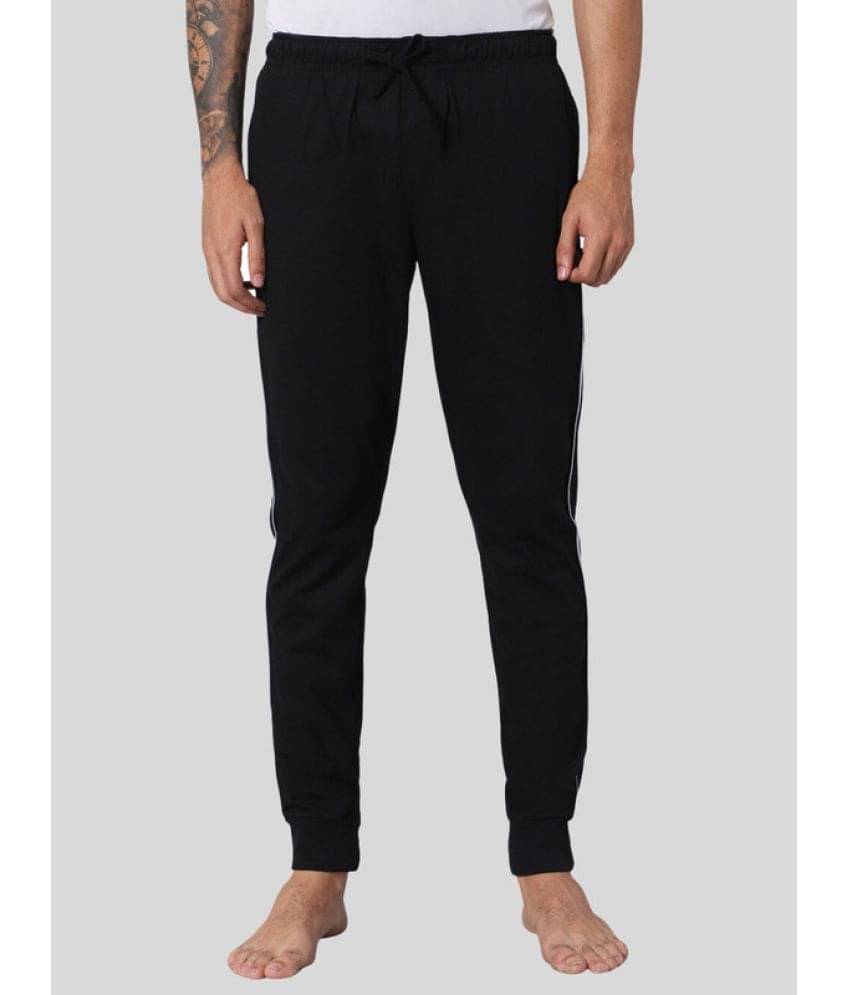     			Avoq - Black Cotton Blend Men's Joggers ( Pack of 1 )