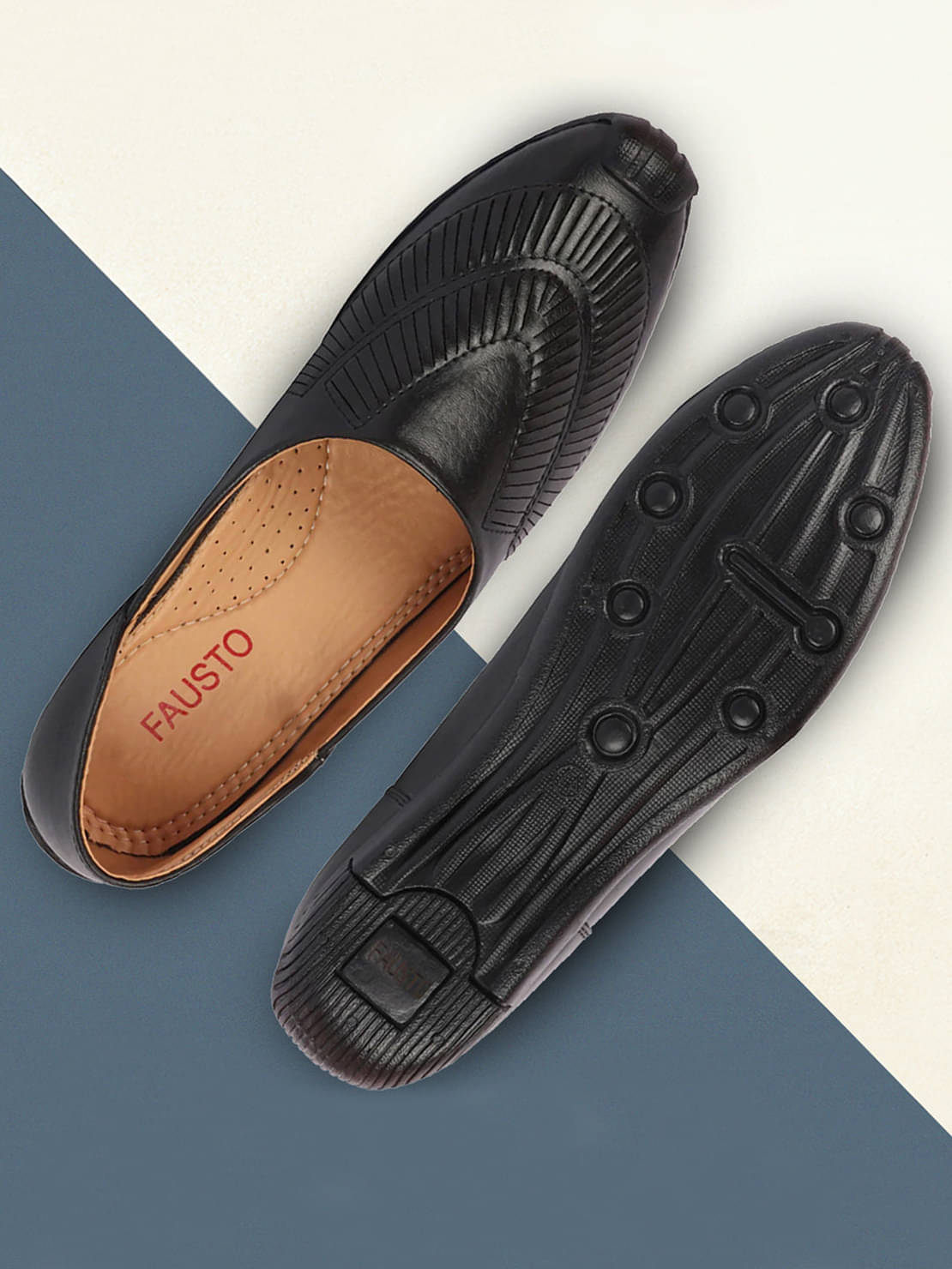     			Fausto - Black Men's Jutti