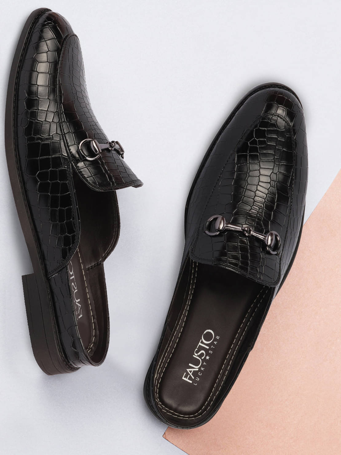     			Fausto - Black Men's Jutti