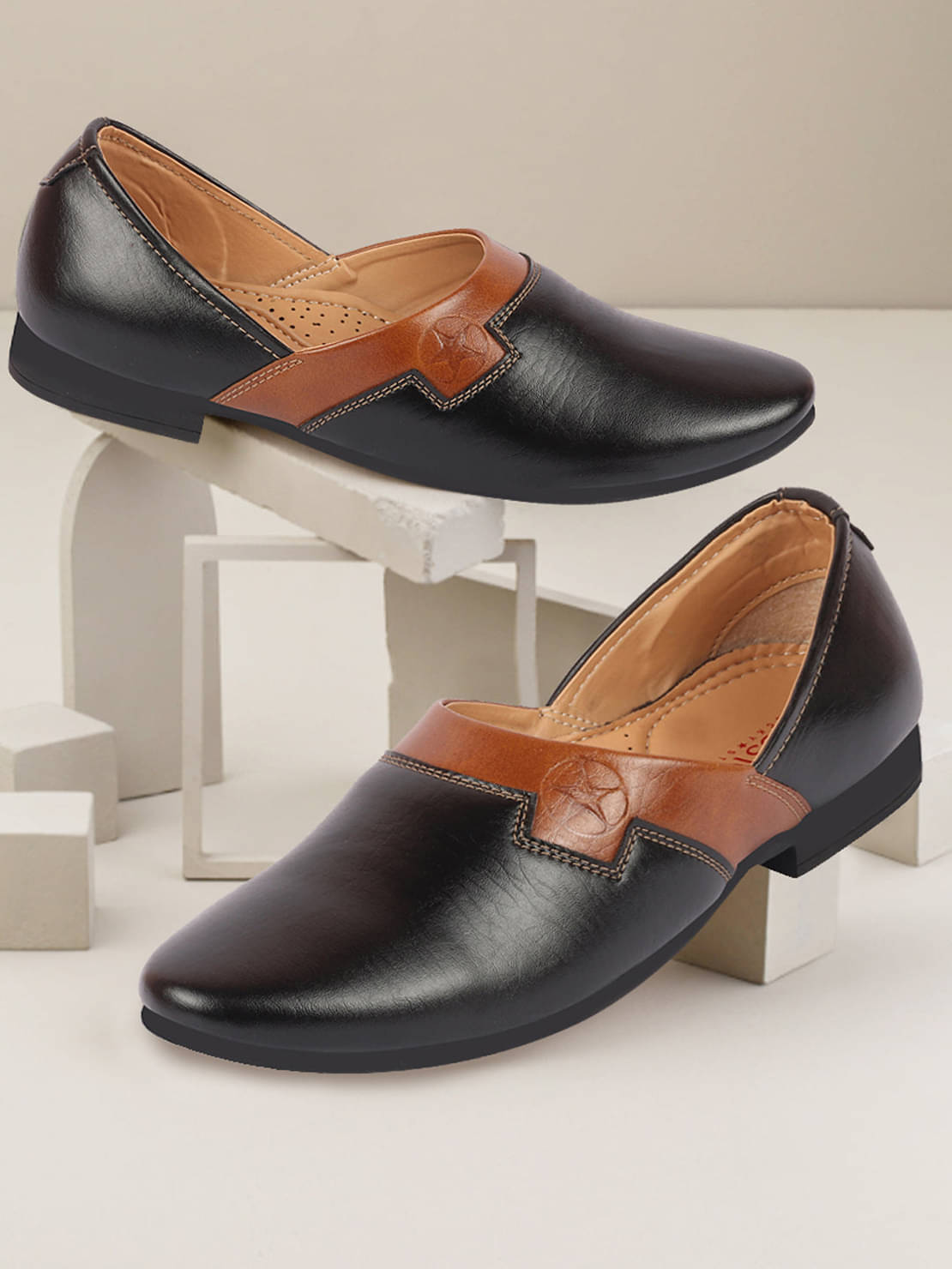     			Fausto - Black Men's Jutti