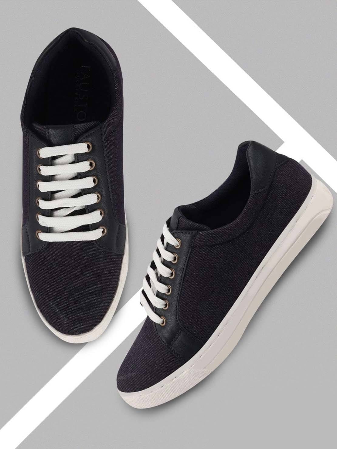     			Fausto - Blue Men's Sneakers