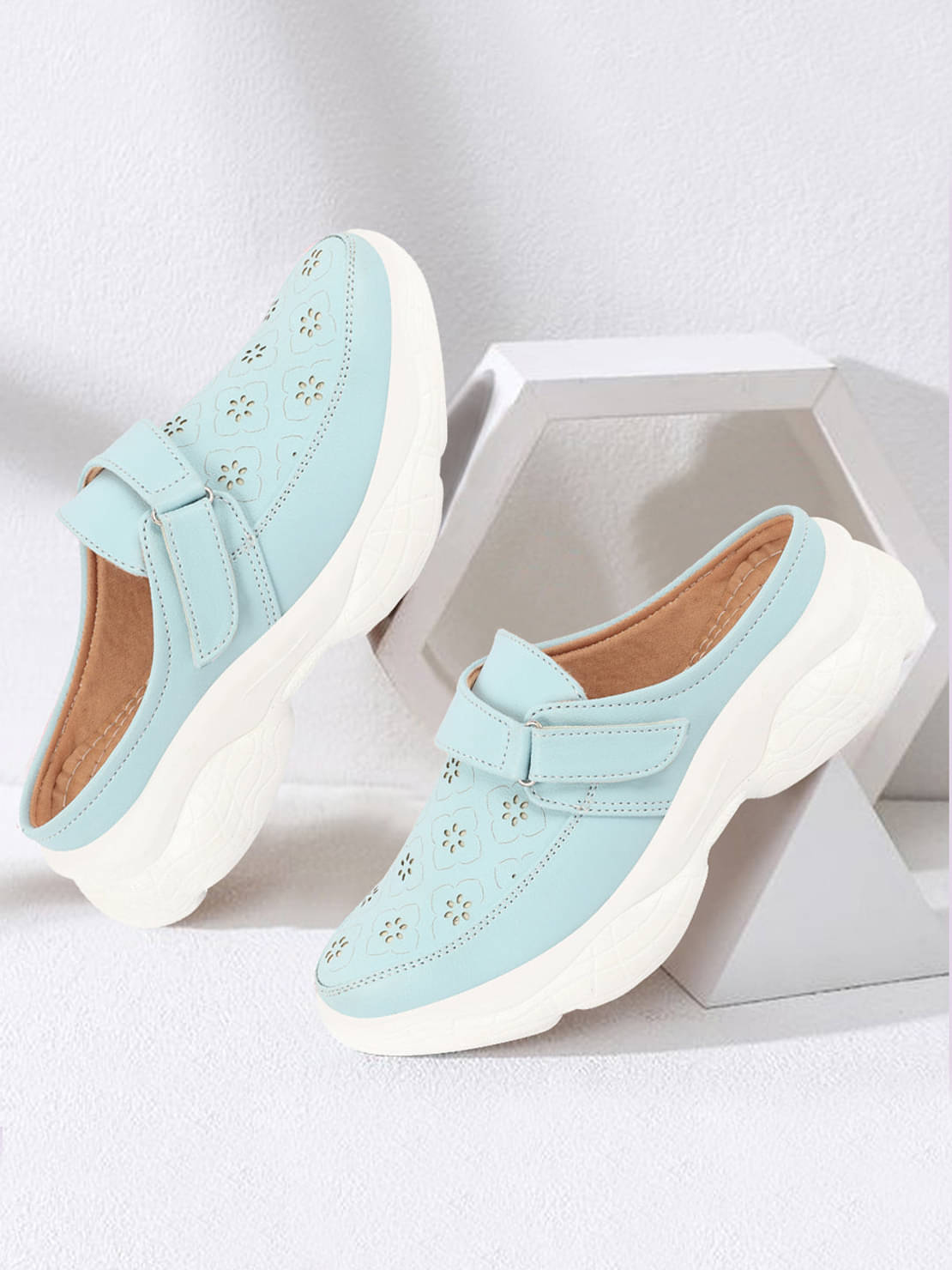Fausto - Blue Women's Slip On Fausto - Blue Women's Slip On