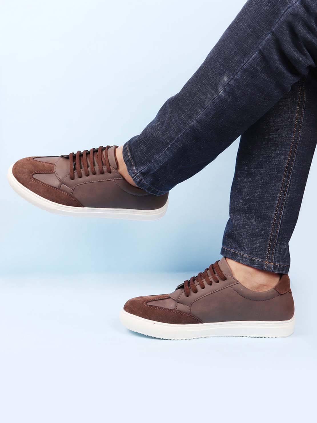     			Fausto - Brown Men's Sneakers