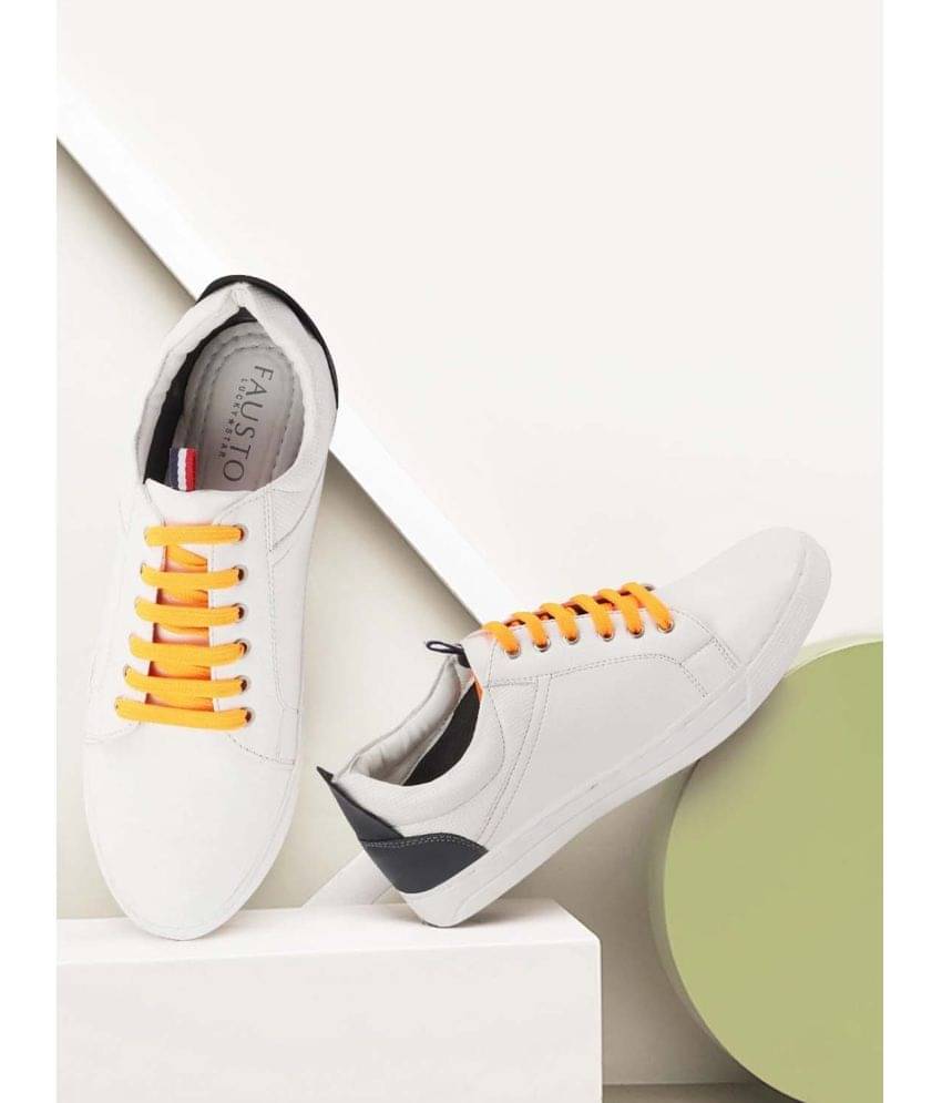     			Fausto - Light Grey Men's Sneakers