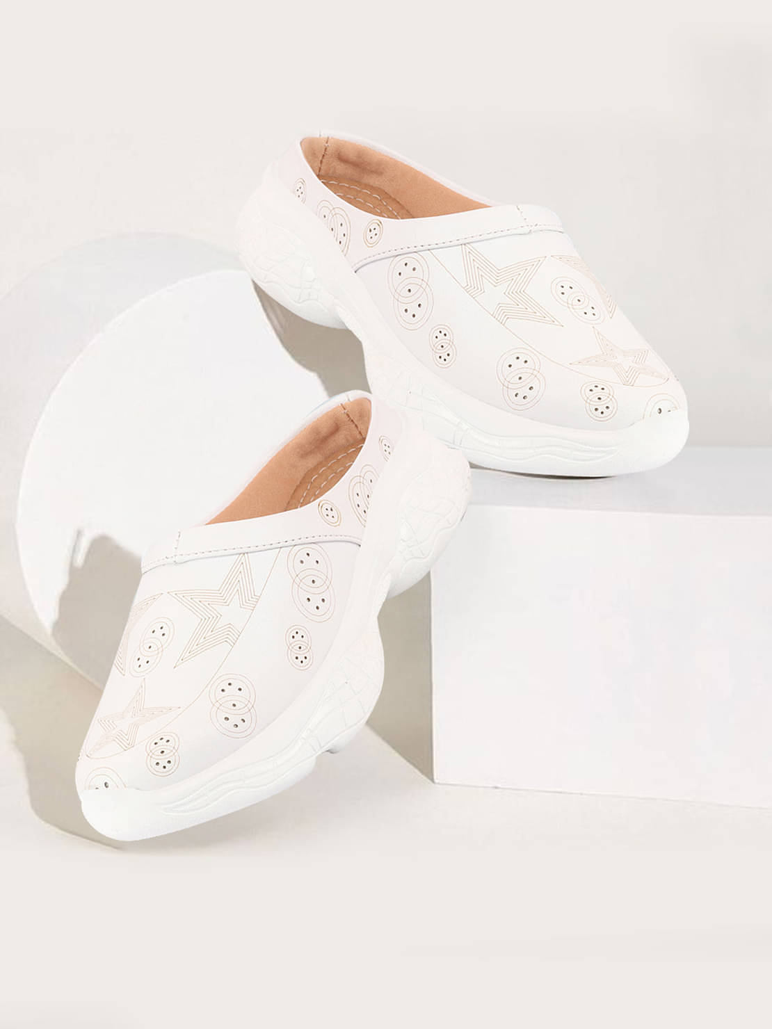     			Fausto - White Women's Slip On