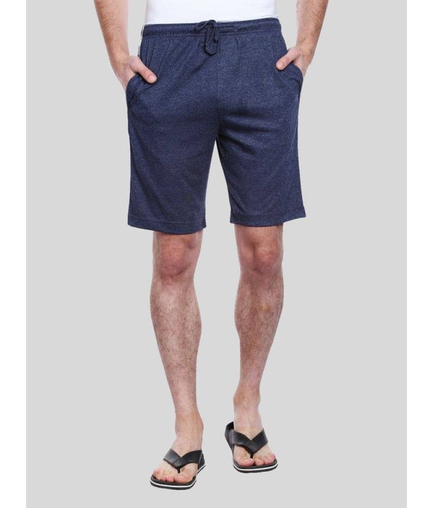    			Allocate - Blue Cotton Blend Men's Shorts ( Pack of 1 )