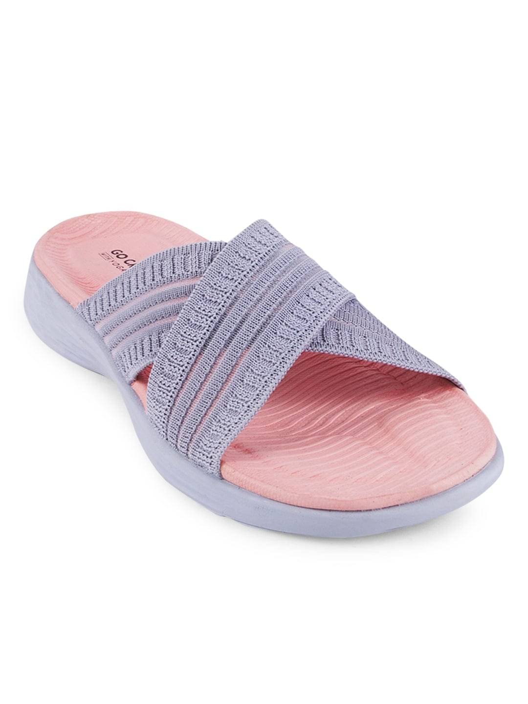 Campus - Dark Grey Women's Slide Flip Flop     			Campus - Dark Grey Women's Slide Flip Flop