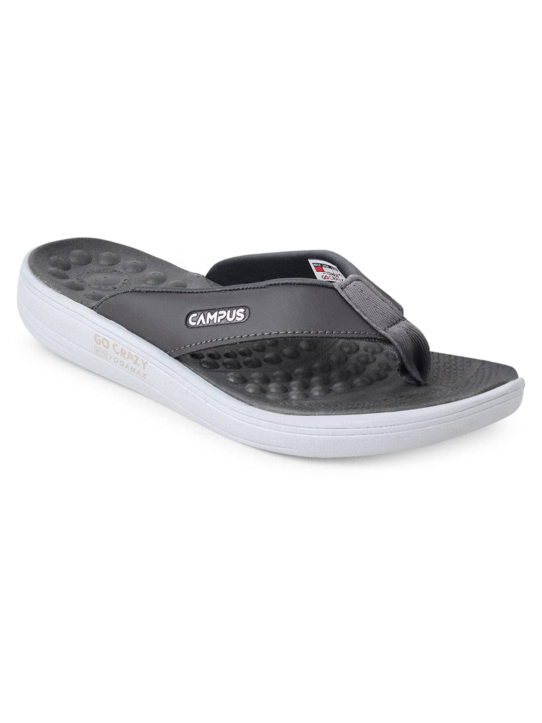     			Campus - Grey Melange Women's Massage Flip Flop