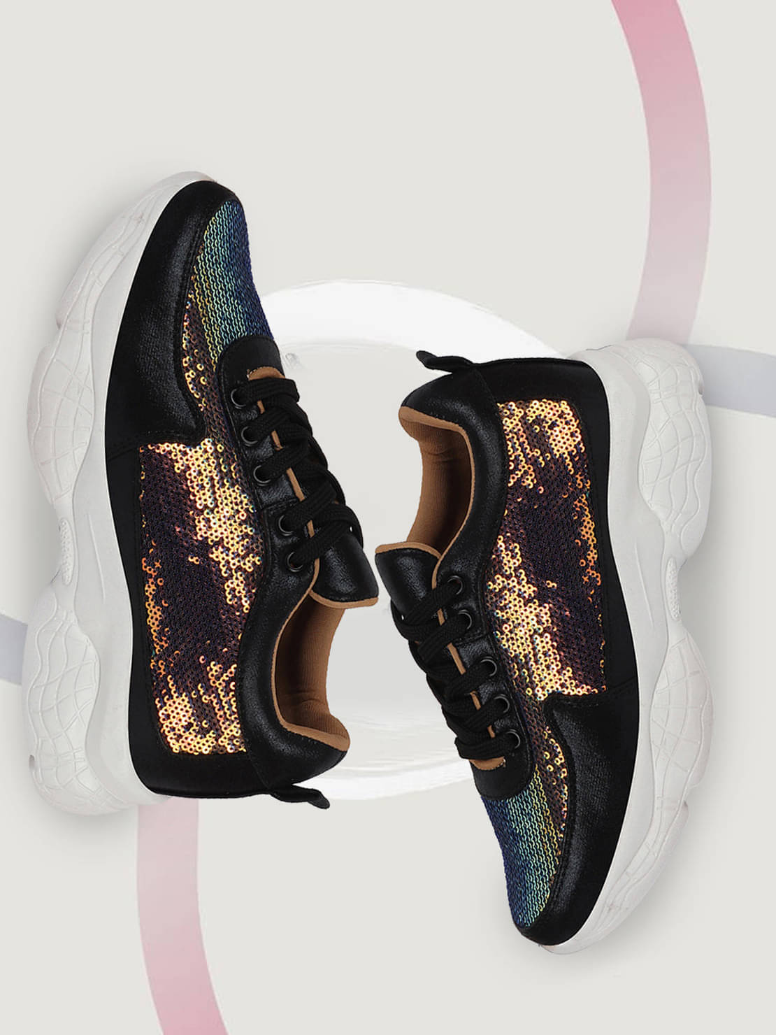 Fausto - Black Women's Sneakers Fausto - Black Women's Sneakers