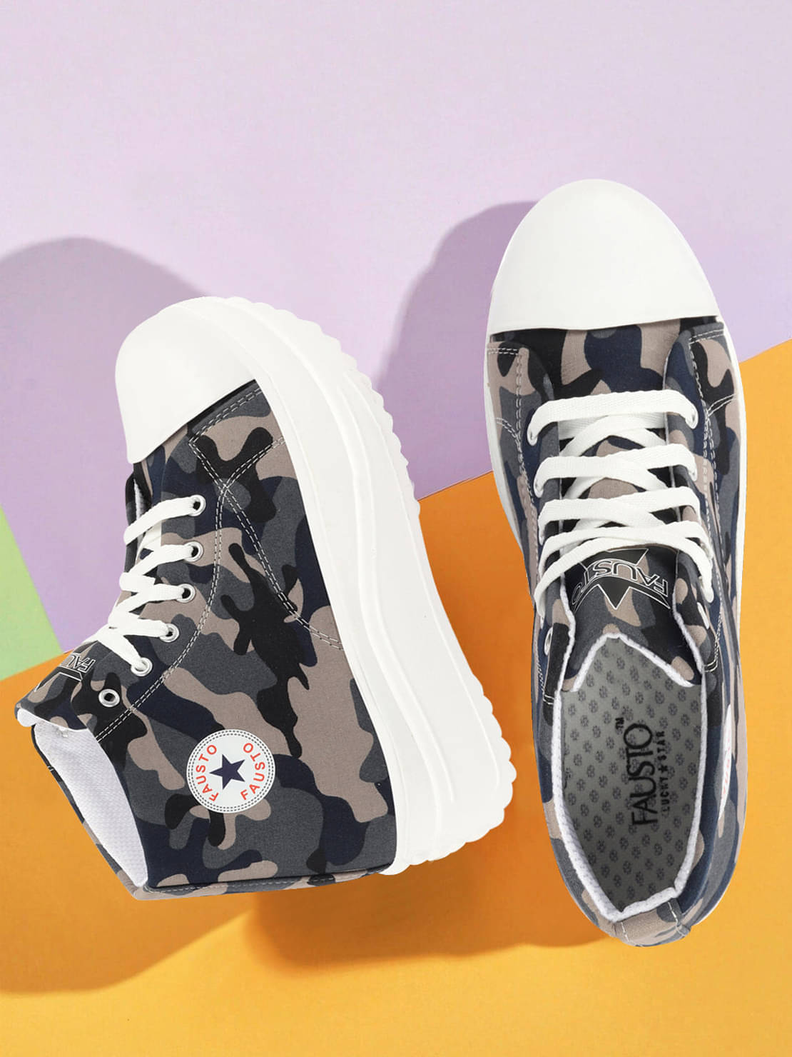     			Fausto - Gray Women's Sneakers