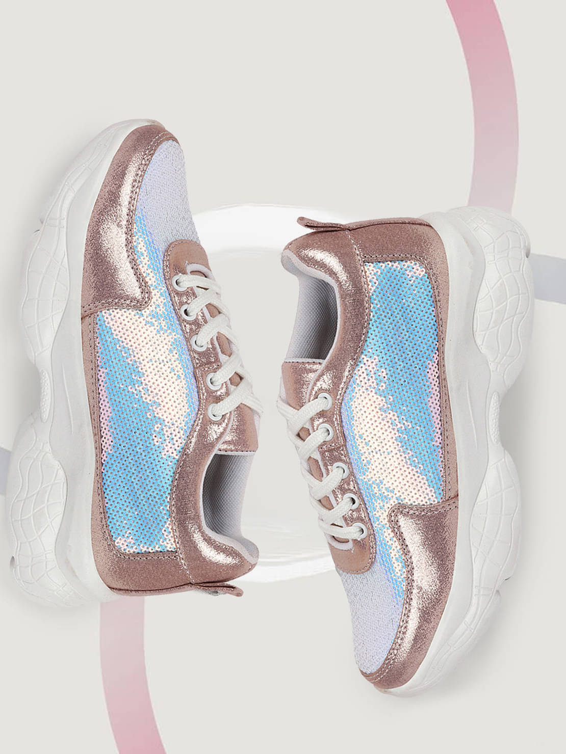     			Fausto - Pink Women's Sneakers