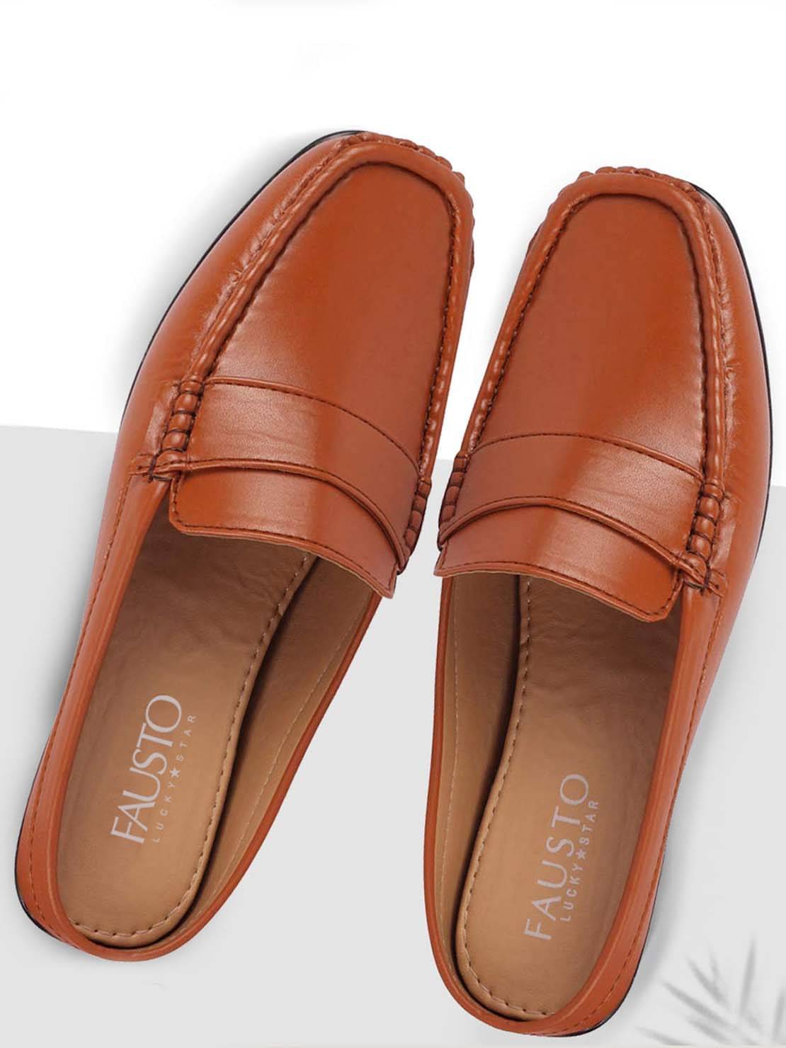     			Fausto - Tan Women's Slip On