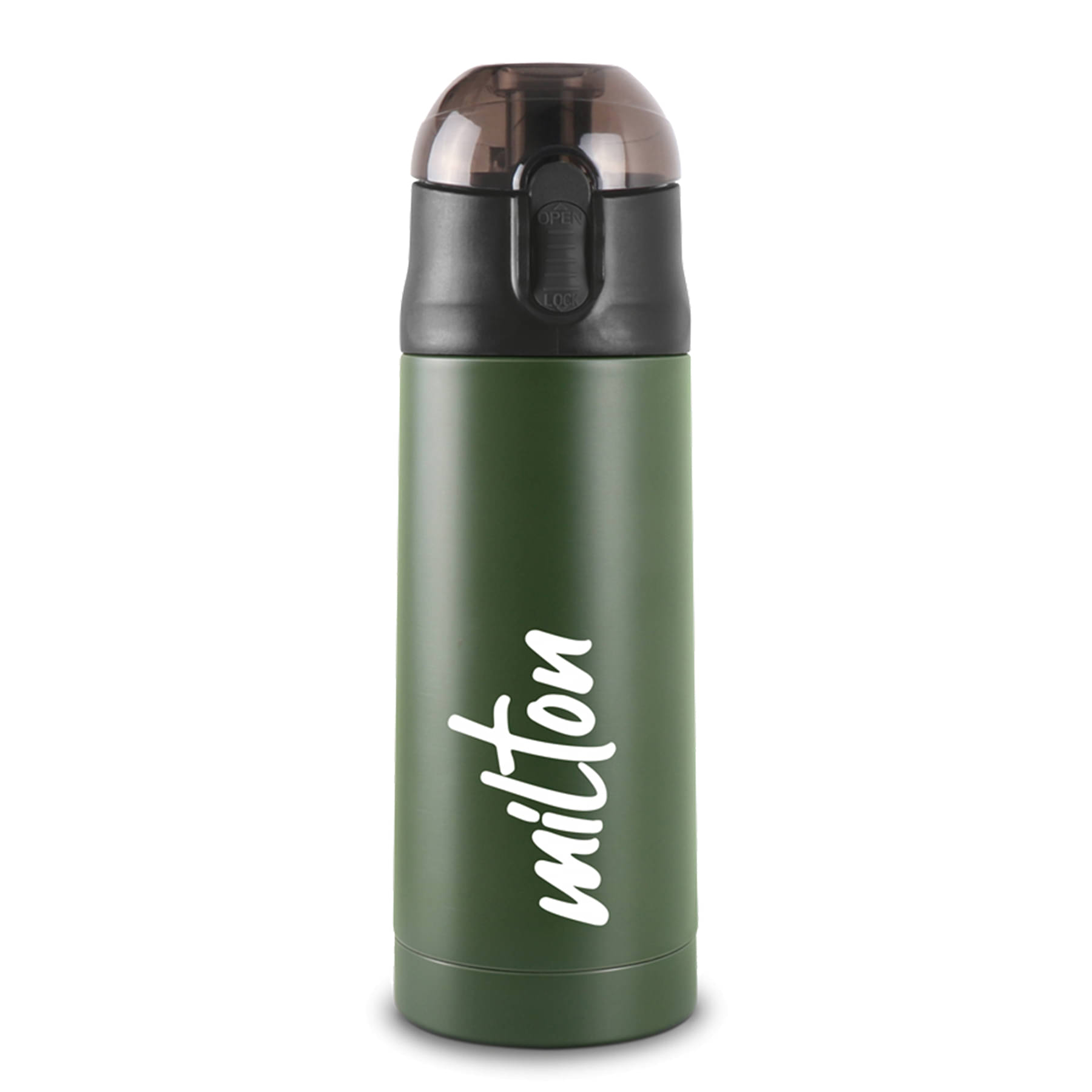     			Milton New Crown 600 black Green Stainless Steel Sipper Water Bottle 750 mL ( Set of 1 )