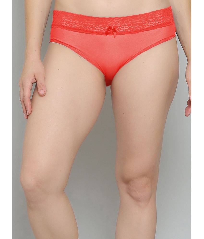N-Gal Net/Mesh Self Design Women's Bikini ( Red ) N-Gal Net/Mesh Self Design Women's Bikini ( Red )