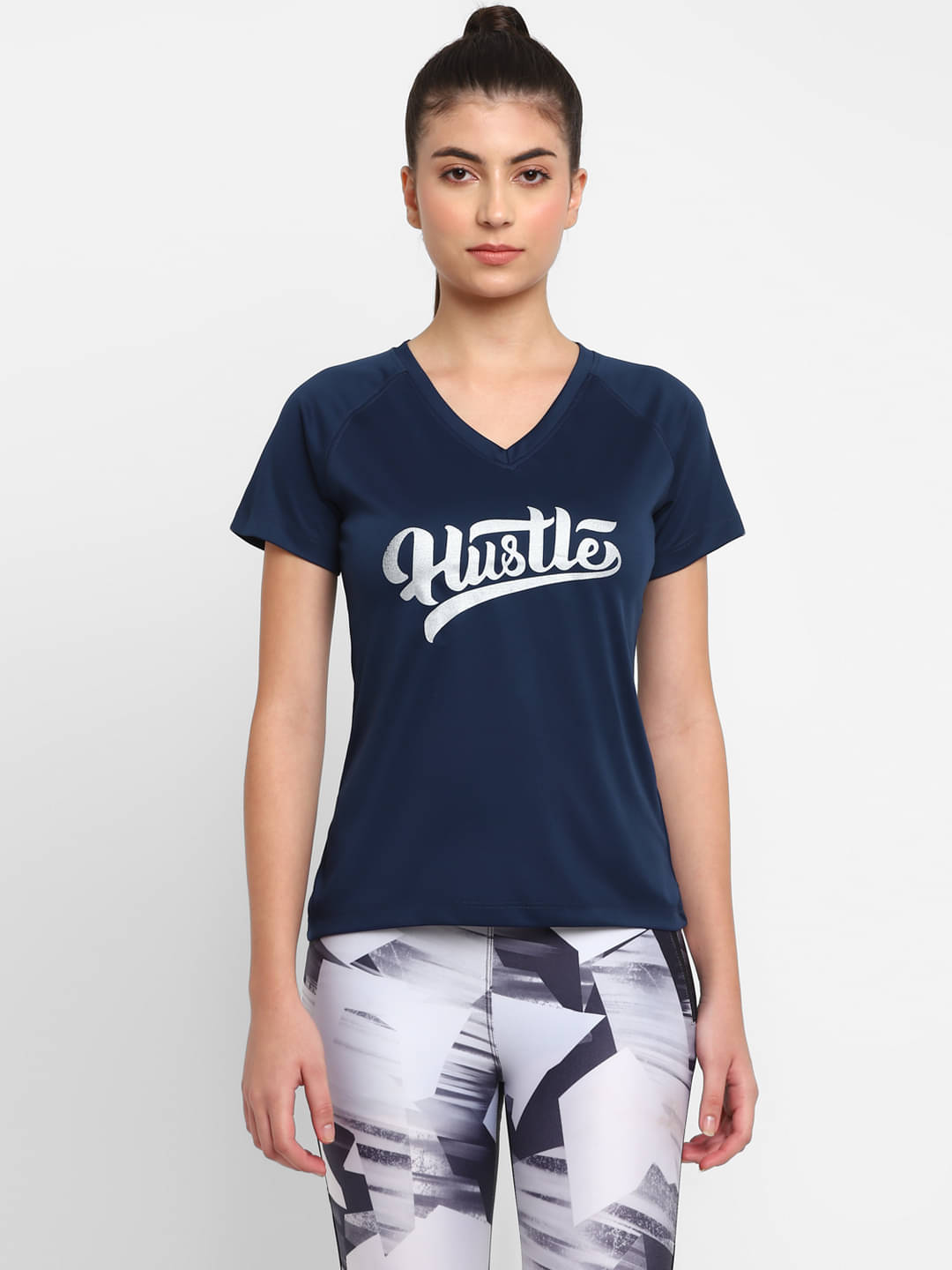     			OFF LIMITS Navy Polyester Tees - Single