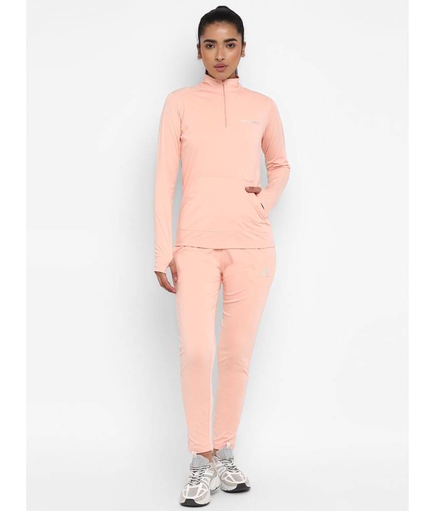     			OFF LIMITS Pink Polyester Solid Tracksuit - Pack of 1