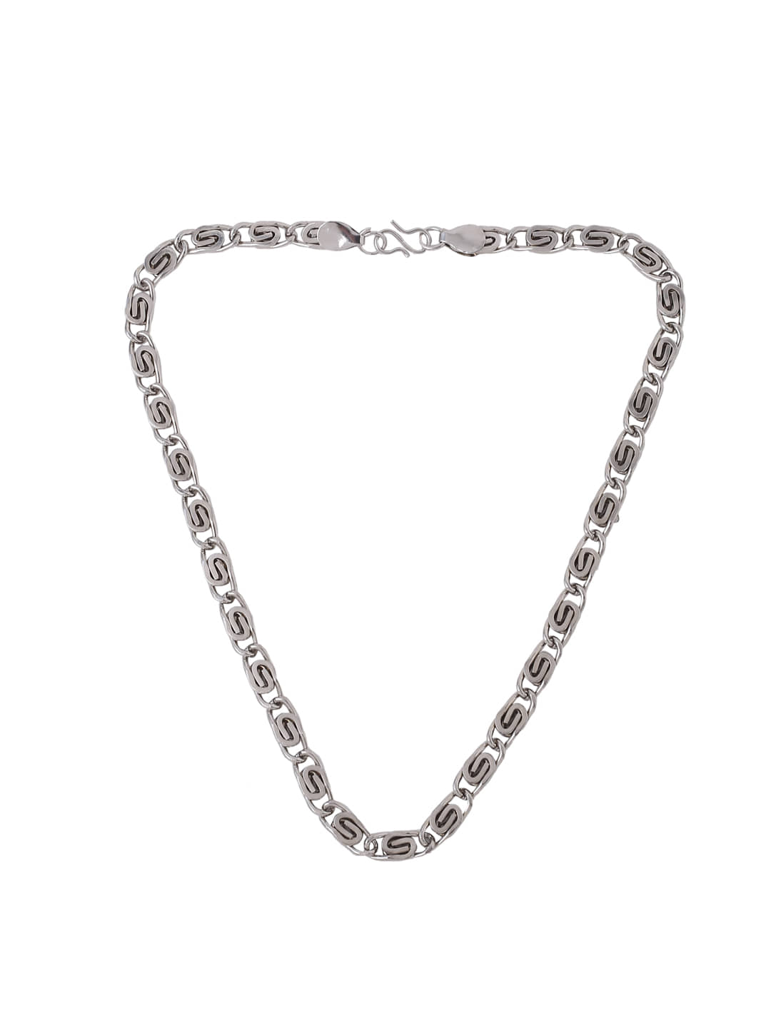 VIRAASI - Silver Plated Brass Chain ( Pack of 1 )