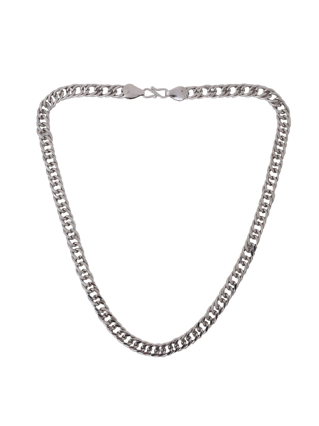 VIRAASI - Silver Plated Brass Chain ( Pack of 1 )