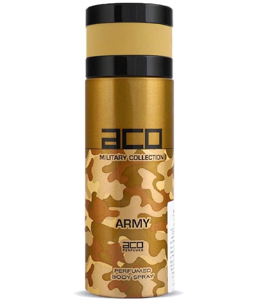     			aco perfumes - ARMY Perfumed Body Spray 200ml Perfume Body Spray for Men 200 ml ( Pack of 1 )