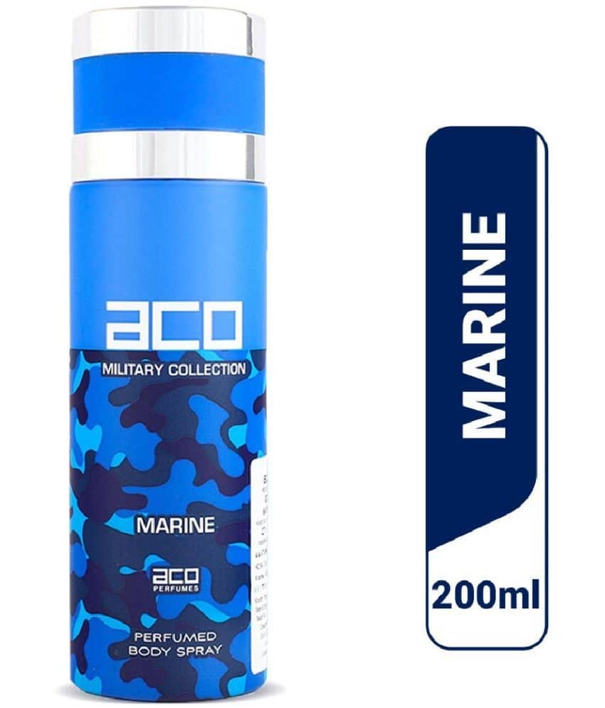 aco perfumes - MARINE Perfumed Body Spray 200ml Perfume Body Spray for Men 200 ml ( Pack of 1 )