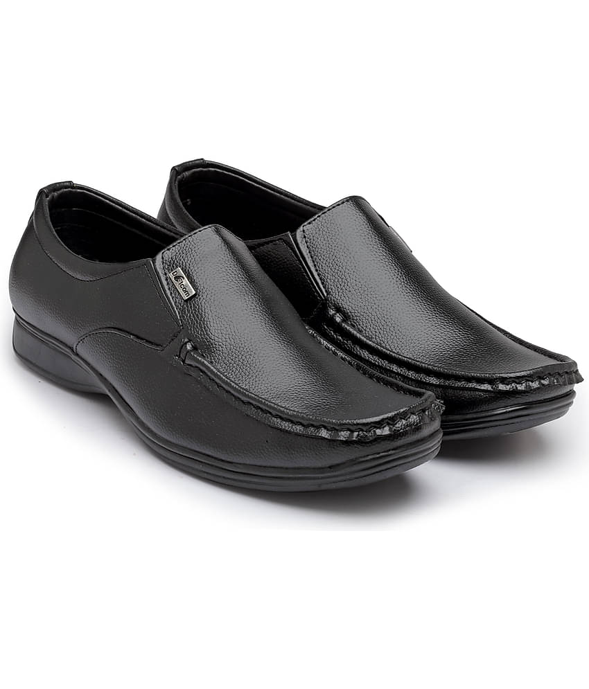 Action - Black Men's Slip On Formal Shoes