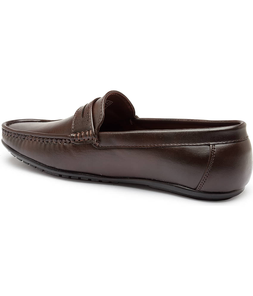 Action - Brown Men's Mocassin Formal Shoes