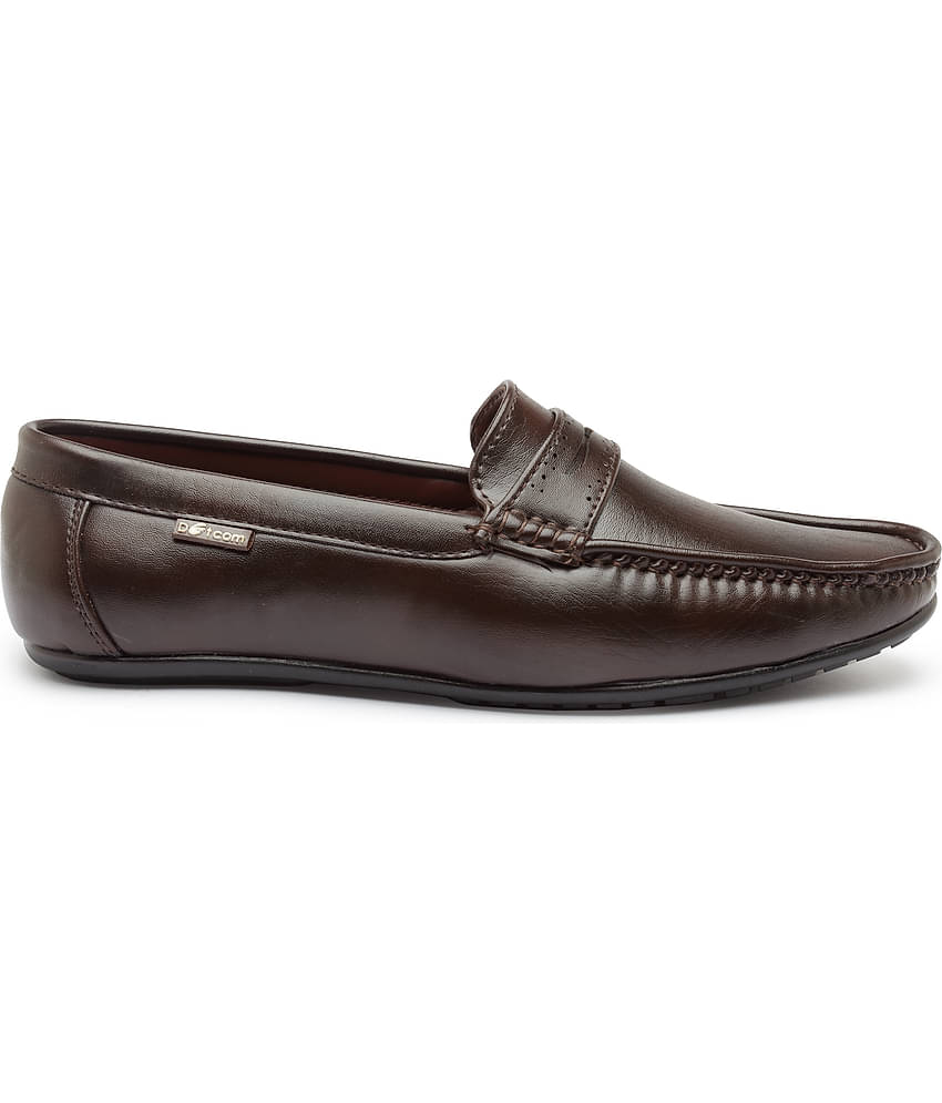 Action - Brown Men's Mocassin Formal Shoes