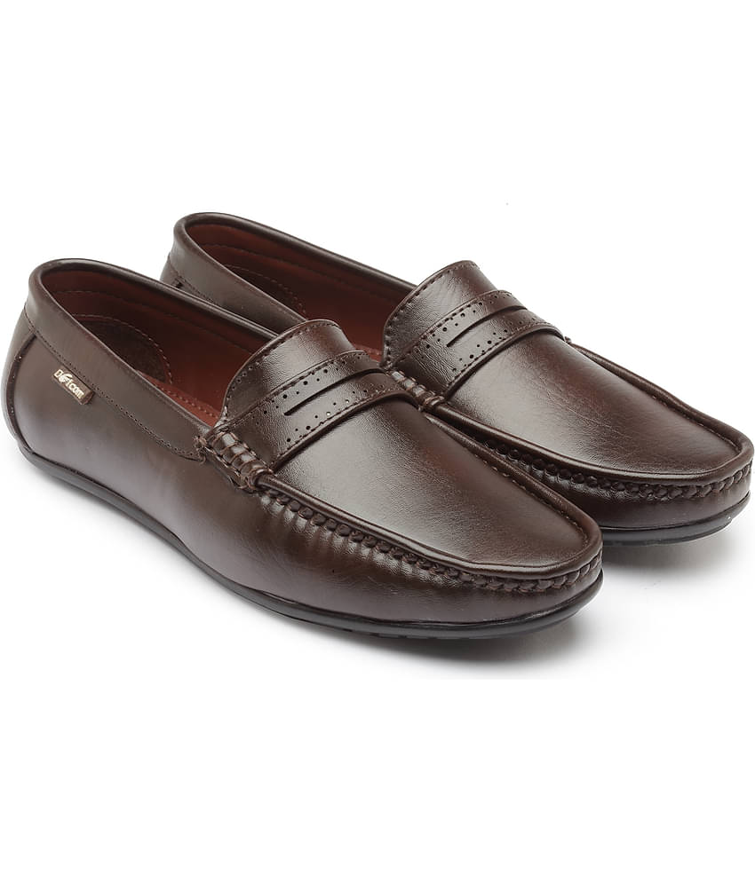 Action - Brown Men's Mocassin Formal Shoes