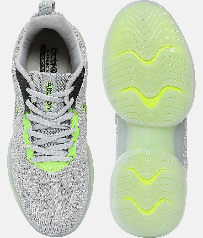 Action - Gray Men's Sports Running Shoes