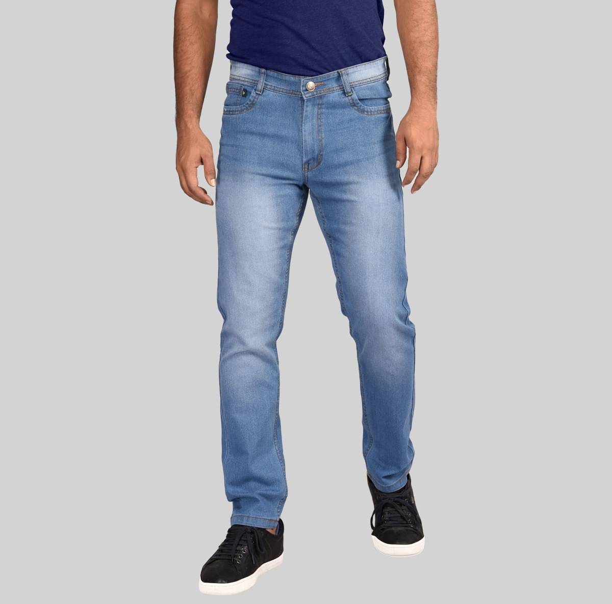     			Aflash - Light Blue Denim Slim Fit Men's Jeans ( Pack of 1 )