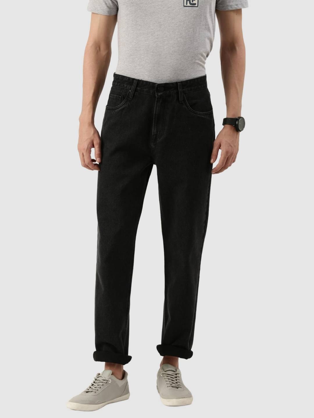     			Bene Kleed Pure Cotton Mid-Rise Relaxed Fit Denim Jeans